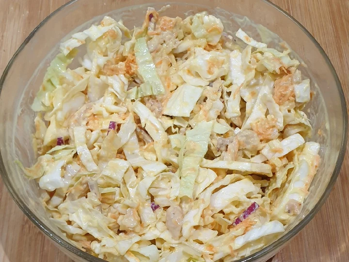 Cómo Hacer Coleslaw light  que Muy delicioso