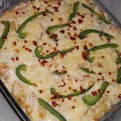 A picture of Chicken Lasagna.