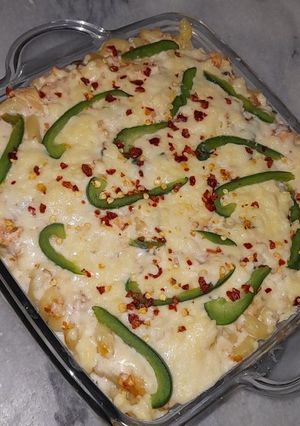 A picture of Chicken Lasagna.