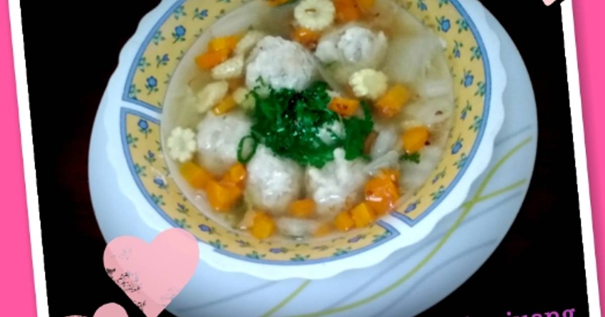 38 Resep Sop Bakso Pelangi Enak Dan Mudah Cookpad