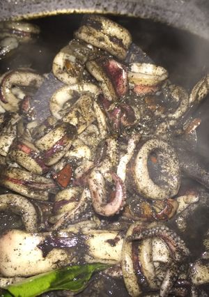 Foto resep Cumi Hitam Pedas
