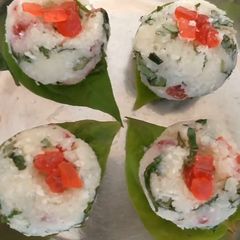A picture of Pan Bhog Ladoo.
