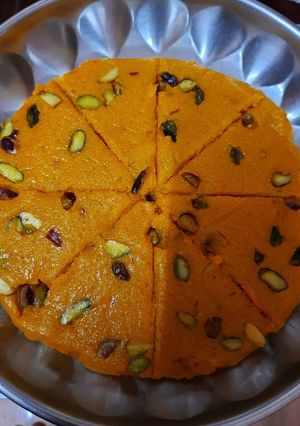 A picture of Mango Halwa.