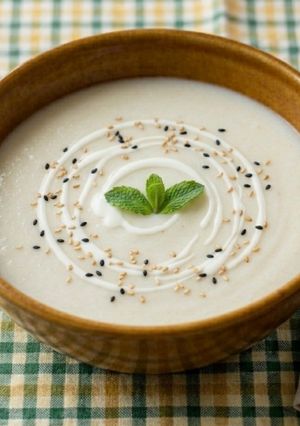 Una foto de Crema fresca tipus tzatziki