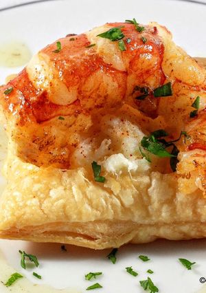 Foto principal de Pastel de brandada y gambón