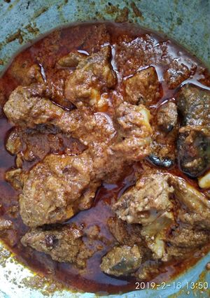 A picture of Chicken sukkha.