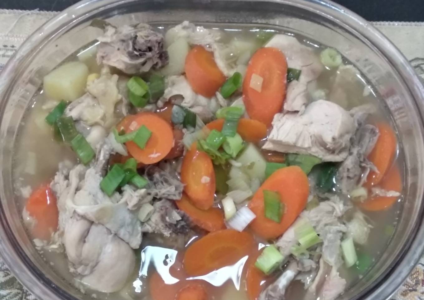 SOP ayam mantul