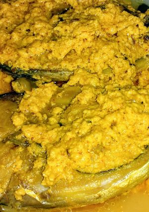 A picture of Doi Ilish/দই ইলিশ.