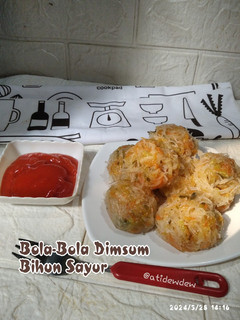 Foto resep *Bola-Bola Dimsum Bihun Sayur*