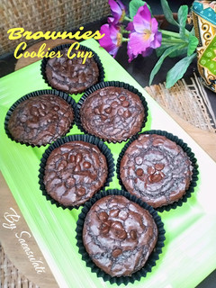 Foto resep Brownies Cookies Cup