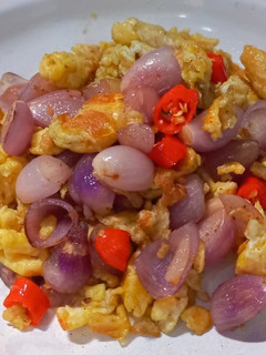 Foto resep Oseng telur bawang