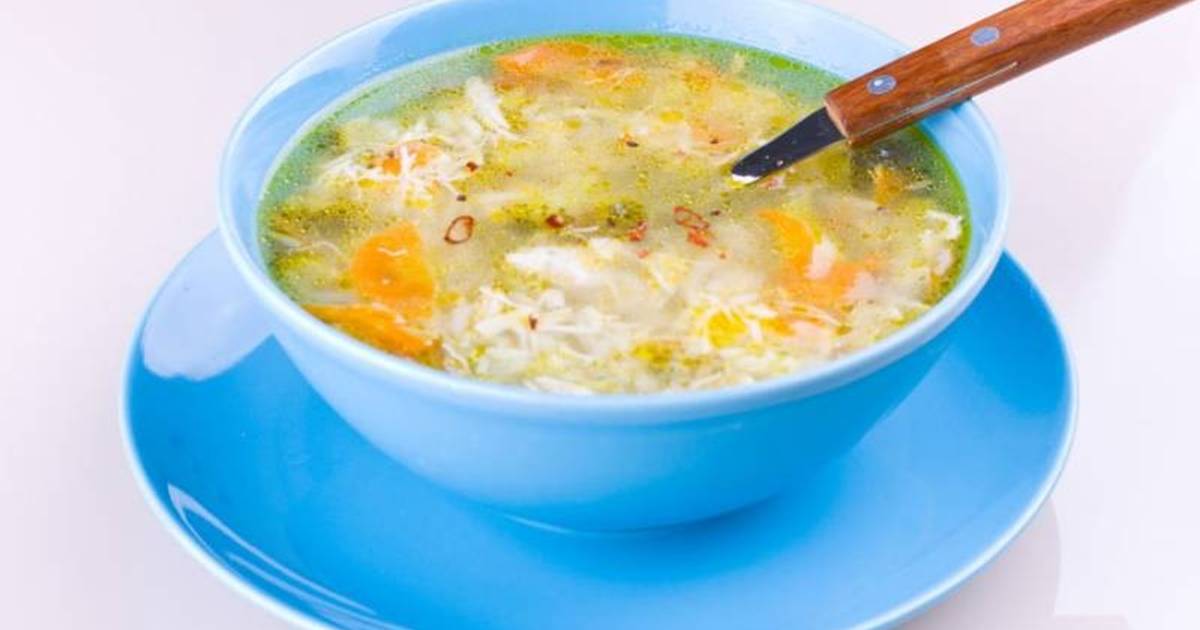 Суп рисовый с курицей рецепт с фото