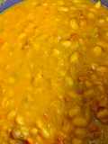 Sopa de caraotas blancas