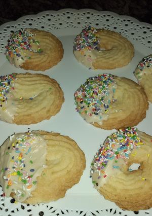 Una foto de Galletitas rizadas