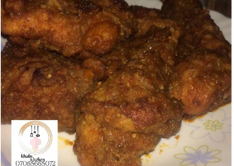 Easy stir fried chicken recipe by Khabs kitchen