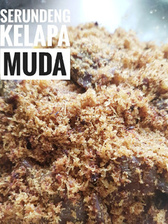 Foto resep 254. Serundeng Daging Kelapa Muda