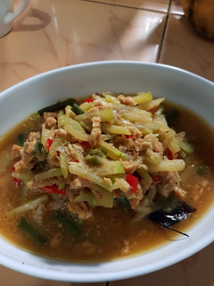 Foto resep Tumis jipang (labu siam) kuah