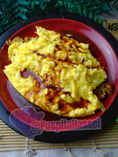 Foto resep Omurice Kichi Kichi Style