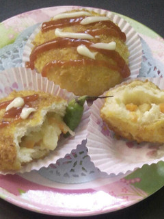 Foto resep Roti goreng isi sayur