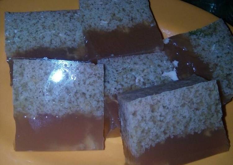 Resep Agar agar lumut gula jawa #bikinramadanberkesan Sederhana