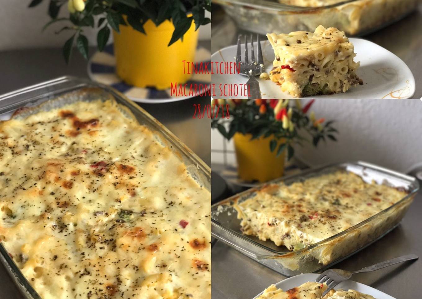 Cheese macaroni schotel home made Tinakitchen
