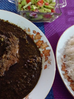 عکسی از دستور قلیه ماهی