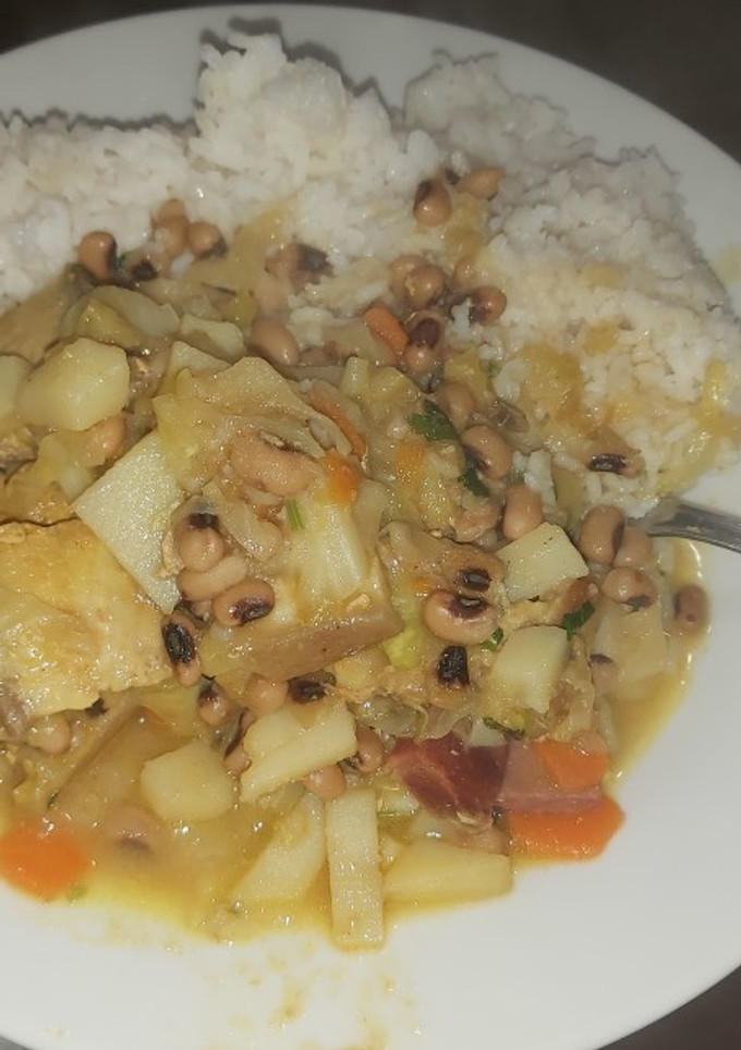 Una foto de Menudo de cerdo a mí estilo