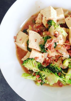 Foto resep Cah Brokoli Tahu Kornet