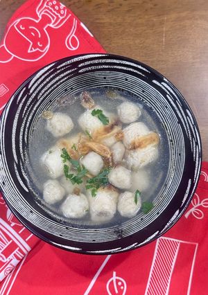 Foto resep Sup Chikuwa Baso Mutiara