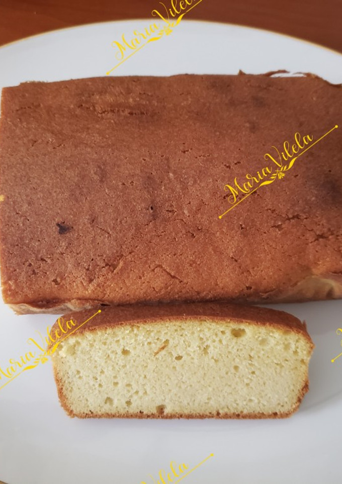 Una foto de Pan de almendras o Torta de almendras
