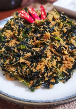 Foto resep Urab Daun Pepaya Jepang