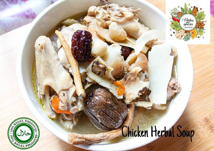 Resep Herbal Chicken Soup