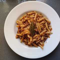 Una foto de Pasta a la bolognesa rápida (multicooker 12 en 1)