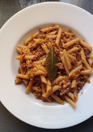 Una foto de Pasta a la bolognesa rápida (multicooker 12 en 1)