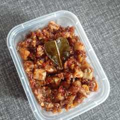 Sambal Cumi Asin-レシピのメイン写真
