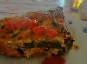 Foto principal de Budin de zanahorias y judías verdes