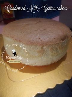 Foto resep Condensed milk cotton cake
