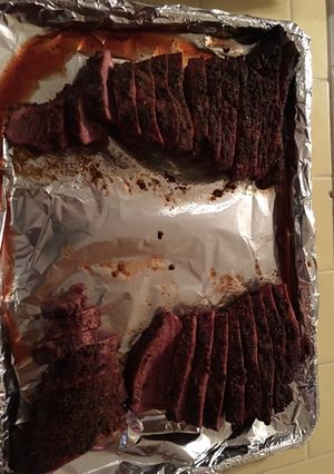 A picture of Smoked tri tip.