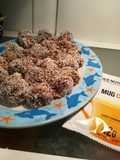 Rocky road protein balls