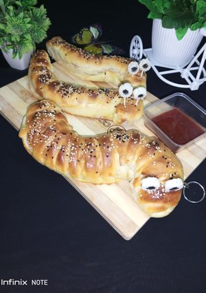 A picture of Fusion of chicken bread.