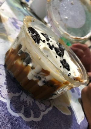 Una foto de Postre oreo
