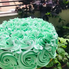 A picture of Flowery Cake 🇵🇰.