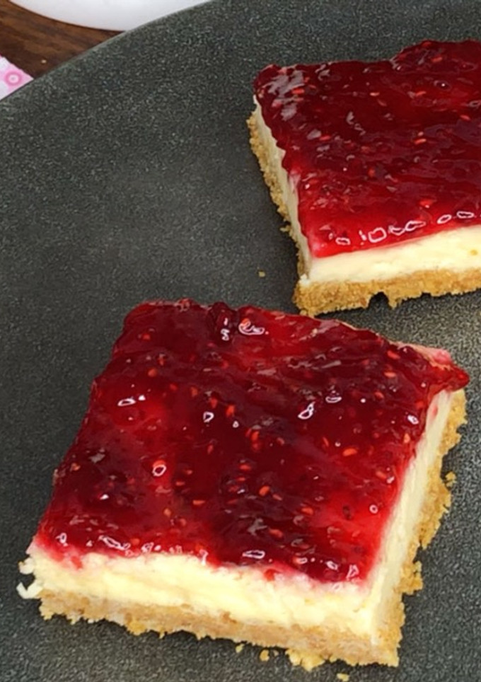 Una foto de Tarta de queso express en Lékué al microondas