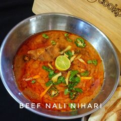 A picture of Beef nali nihari.