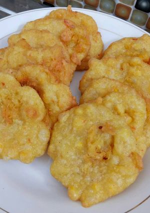 Foto resep Bakwan jagung tanpa telor