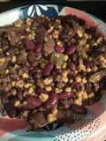 Beef, Okra, and Beans