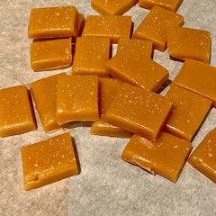 A picture of Microwave caramels.