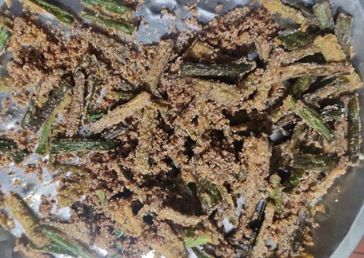 Easiest Way to Prepare Ultimate Kurkure Bhindi