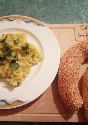 O poză a rețetei Mâncare de varza fără bulion.