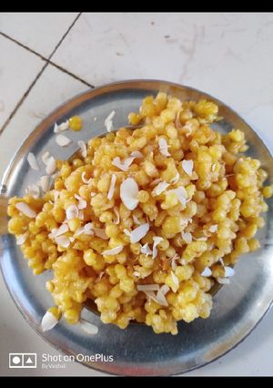 A picture of Sweet Boondi.